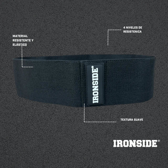 Barra Hexagonal Negra IRONSIDE