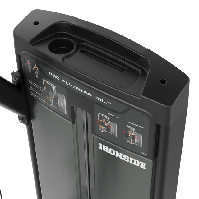 Dual Pec Fly & Rear Delt Machine IRONSIDE Luxe