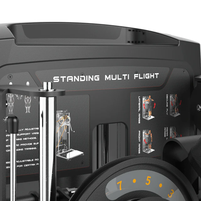 Standing Multi Flight Machine IRONSIDE Luxe