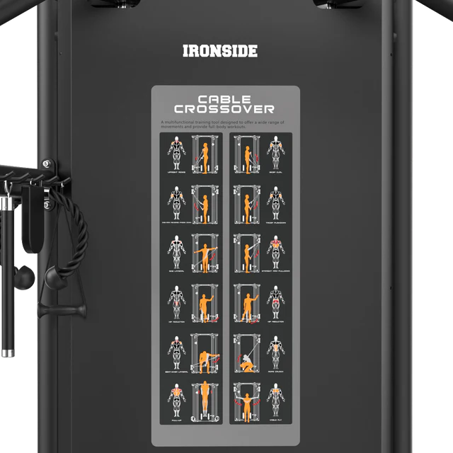 Polea Doble Ajustable IRONSIDE Luxe