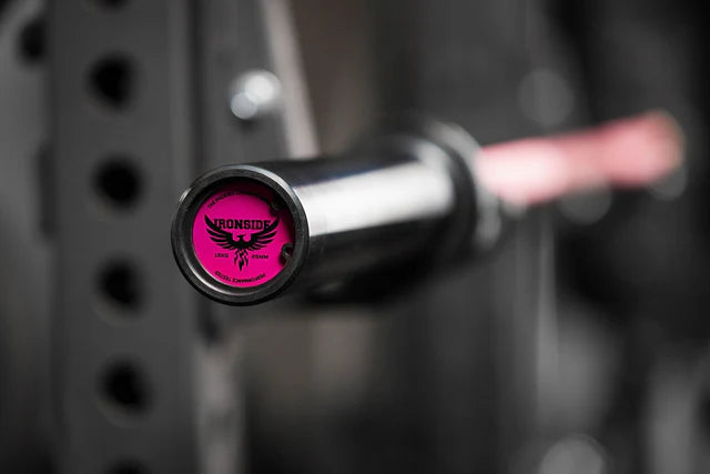 Barra Olímpica Rosada Phoenix Cerakote (1.500 lb) IRONSIDE