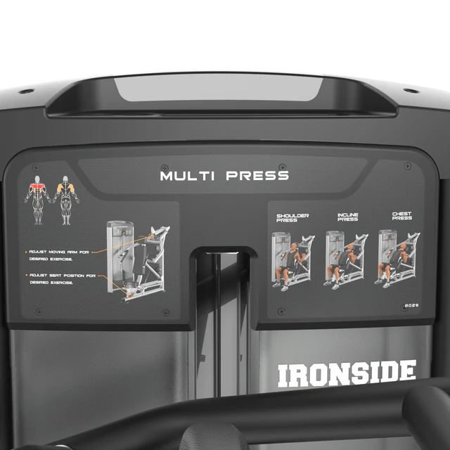 Multi Press Máquina de Entrenamiento IRONSIDE Luxe