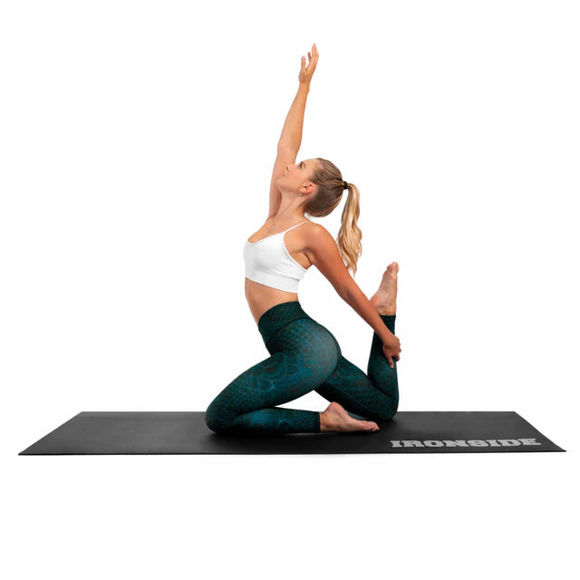 Mat de Yoga Pilates PVC 6mm IRONSIDE