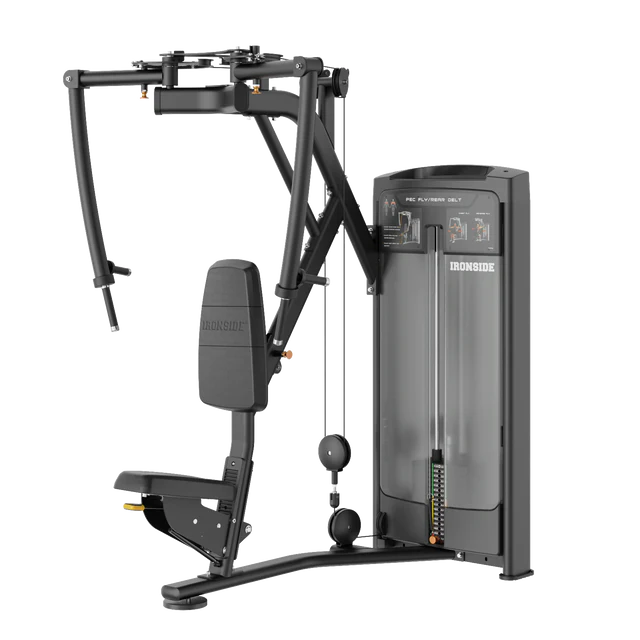 Dual Pec Fly & Rear Delt Machine IRONSIDE Luxe