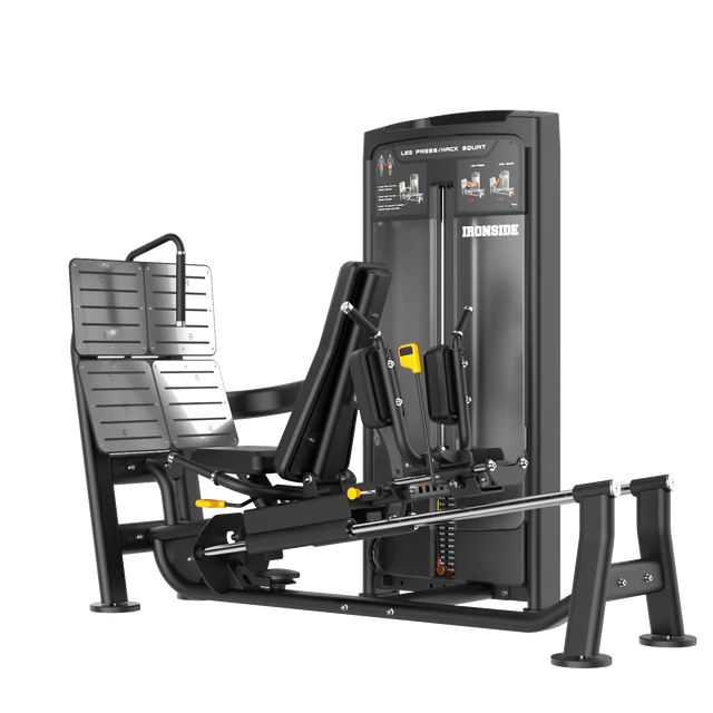 Dual Leg Press & Hack Squat Machine IRONSIDE Luxe