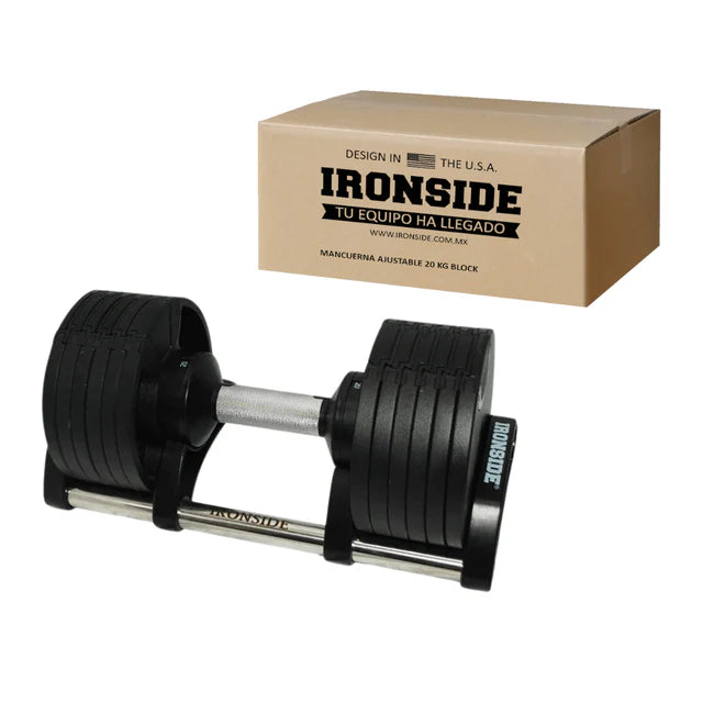 Mancuernas Ajustables IRONSIDE Block