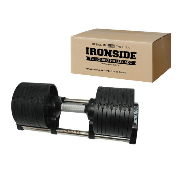 Mancuernas Ajustables IRONSIDE Block