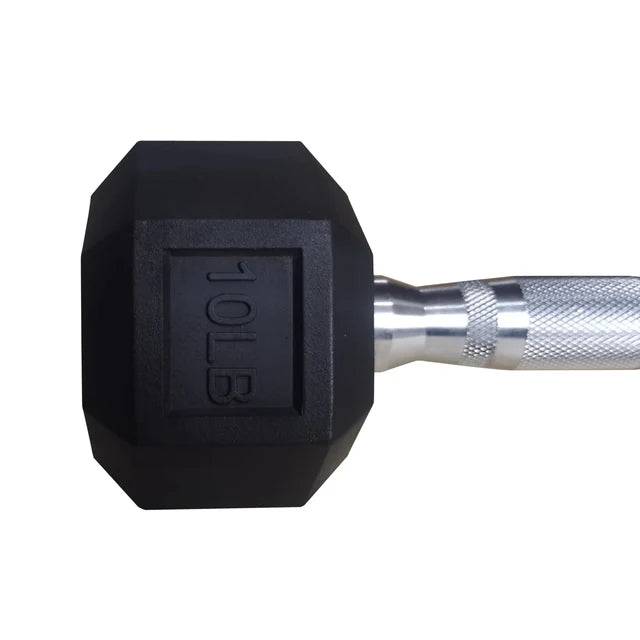 Mancuernas Hexagonales 5 a 100 lb IRONSIDE Fitness (unidad)