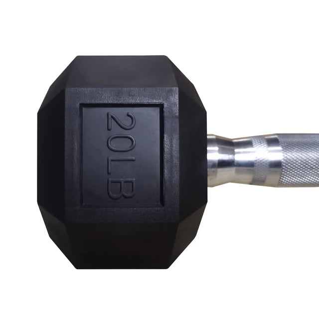 Mancuernas Hexagonales 5 a 100 lb IRONSIDE Fitness (unidad)