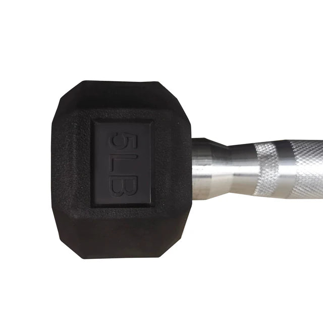 Mancuernas Hexagonales 5 a 100 lb IRONSIDE Fitness (unidad)