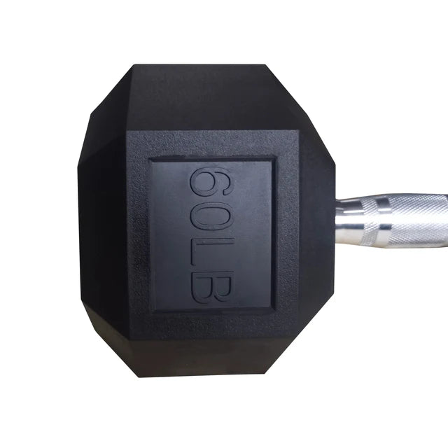 Mancuernas Hexagonales 5 a 100 lb IRONSIDE Fitness (unidad)