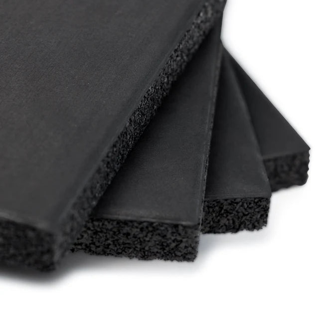 Pack IRONSIDE 4 Pisos de Caucho Técnico Premium 50 x50 x 2.5 cm