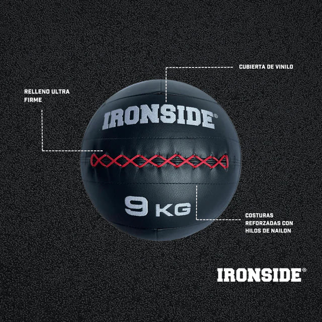 Balón Medicinal Wall Ball IRONSIDE